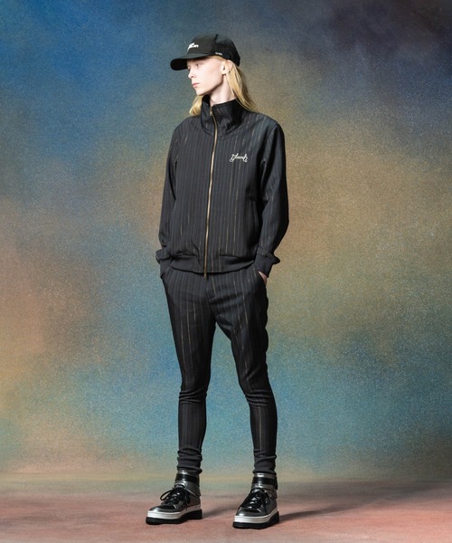 ☆韓国の人気☆【FCMM】☆FUNKY DAISY JOGGER PANT.S☆パンツ☆ glamb パンツ Sparkle Stripe Jogger Pants / スパークル