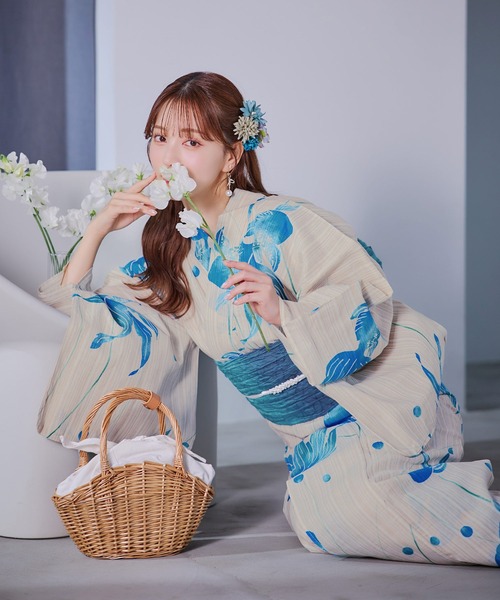 専用♡3点 sugar nine 浴衣 浴衣3点セット(浴衣・帯・下駄) レディース