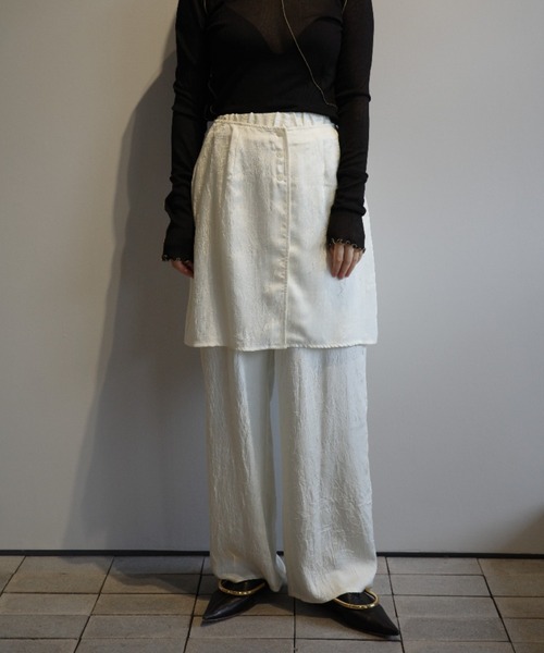 manof マノフ WASHER LAYER PANTS BLACK M セット