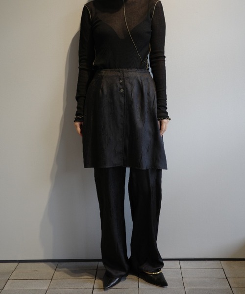 manof マノフ WASHER LAYER PANTS BLACK M セット