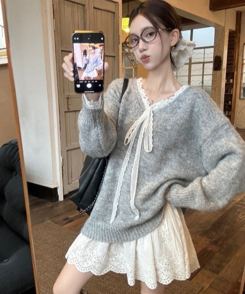 gossip!ロサンゼルス ワンピース Y2Kヴィンテージ風 レース