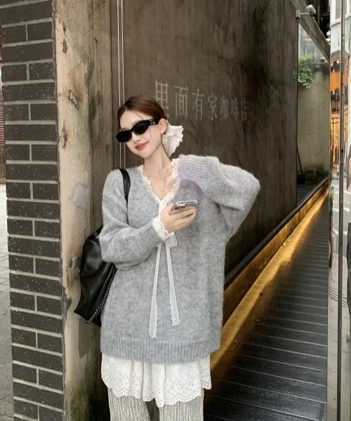 gossip!ロサンゼルス ワンピース Y2Kヴィンテージ風 レース
