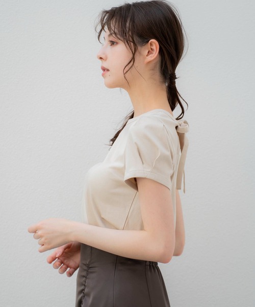 ジ*ナ様 光沢感✨レオナール カットソー トップス ポピー バラ トリム コット ジ*ナ様 光沢感✨レオナール カットソー トップス ポピー バラ トリム