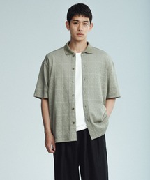 ポロシャツ メッシュジャガード ボックスシルエット ニットポロ / ロングシーズン着用可能 メンズ レディース｜ZOZOTOWN Yahoo!店