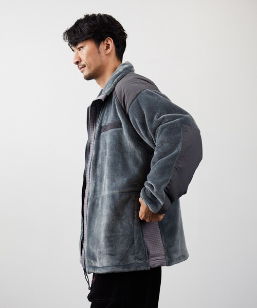 「HINSON」 ブルゾン MEDIUM ブラック メンズ_画像7