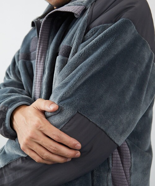 「HINSON」 ブルゾン MEDIUM ブラック メンズ_画像9