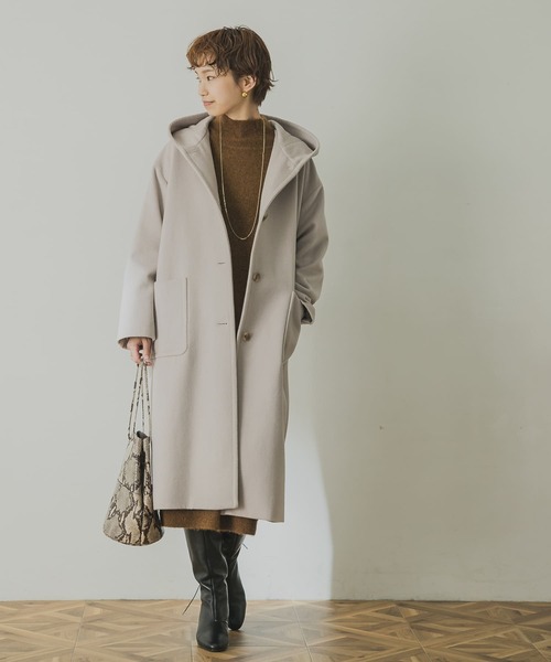 URBAN RESEARCH（アーバンリサーチ） コート FREE モカ レディース