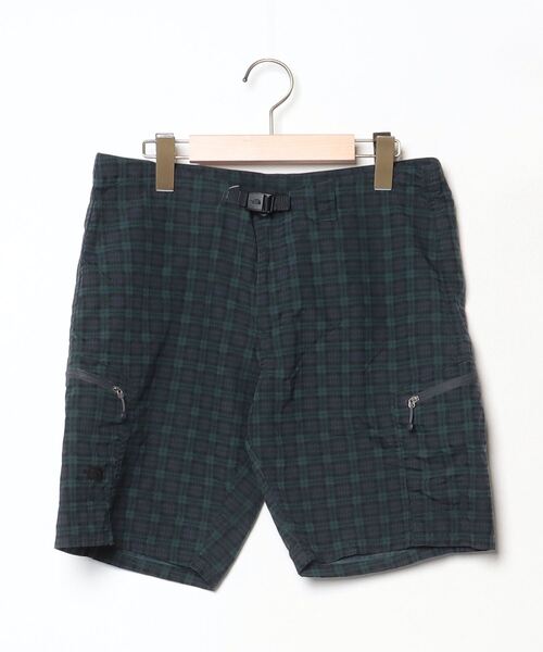 THE NORTH FACE 「THE FACE」 チェック柄ショートパンツ S