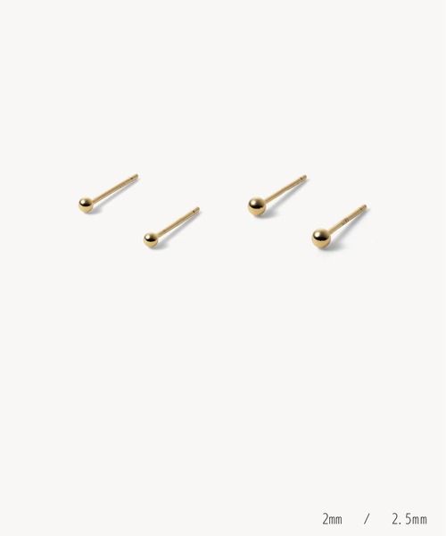 ゴールドピアスdaughters jewelry daughters jewelry 「daughters jewelry」 ピアス（両耳用