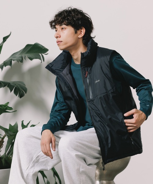 NANGA（ナンガ） ダウンベスト ベスト AURORA TEX STAND COLLAR DOWN