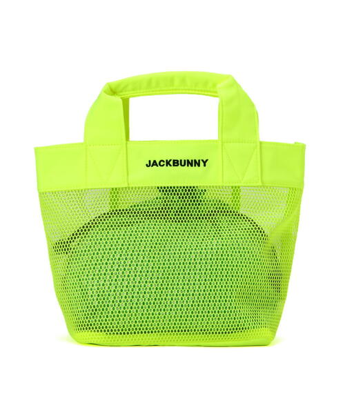ホワイト メッシュ カートバッグ ラウンド ジャックバニー ゴルフ 新品 Jack Bunny!! ゴルフ 「Jack Bunny!!」メッシュカートバッグ