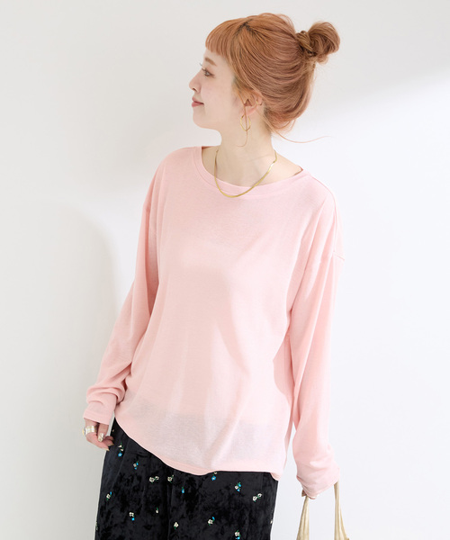 送料込◎ベトゥープ◎C/SローンウォッシャブルBASICシャツ 白 追加》ウォッシャブル / スラブシアーロンTEE（Tシャツ