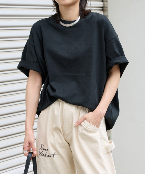 tシャツ 「追加3」タックスウェットTシャツ レディース