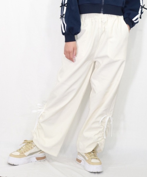 RiCO SUCRE（リコシュクレ） ワイドパンツ パンツ ボンディングパンツ