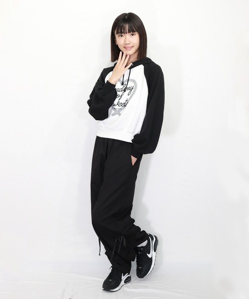 RiCO SUCRE（リコシュクレ） ワイドパンツ パンツ ボンディングパンツ
