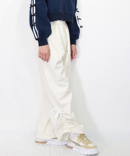 RiCO SUCRE（リコシュクレ） ワイドパンツ パンツ ボンディングパンツ