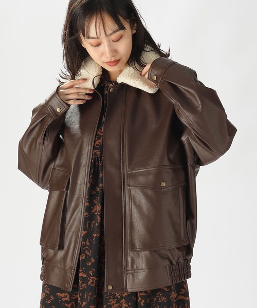 niko and…（ニコアンド） ブルゾン FREE ブラック レディース