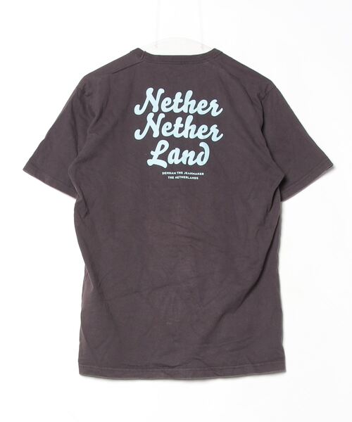 「DENHAM」 半袖Tシャツ S ブラウン メンズ