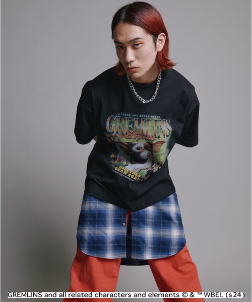 「Mac-House」 「GREMLINS」半袖Tシャツ L ホワイト メンズ