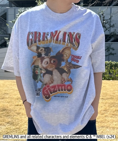「Mac-House」 「GREMLINS」半袖Tシャツ L ホワイト メンズ