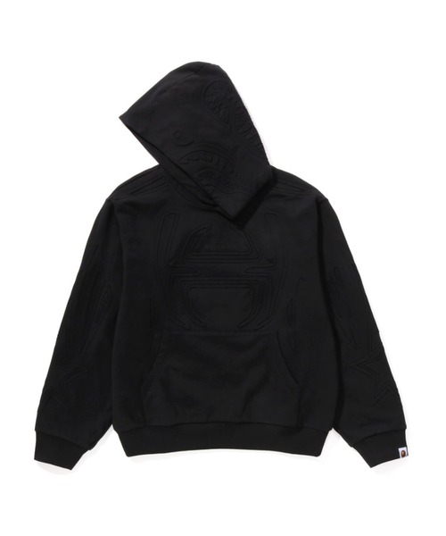 パーカー PADDED SHARK CROPPED FIT PULLOVER HOODIE メンズ_3