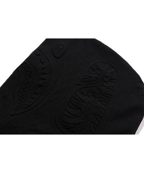 ABATHINGAPE ショートパーカー A BATHING APE パーカー PADDED SHARK CROPPED FIT PULLOVER