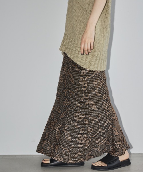 TODAYFUL 「TODAYFUL」 ロングスカート 38inch ベージュ レディース