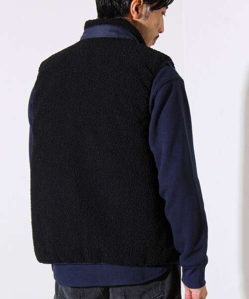 フレディ＆グロスター（FREDY&GLOSTER）/【2WAYで着回せる】【UNISEX】GLOSTER配色別注 TAIONボア×ダウンベスト TAION（タイオン） ダウンベスト ベスト 「2WAYで着回せる」「UNISEX