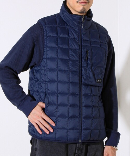 TAION（タイオン） ダウンベスト ベスト 「2WAYで着回せる」「UNISEX