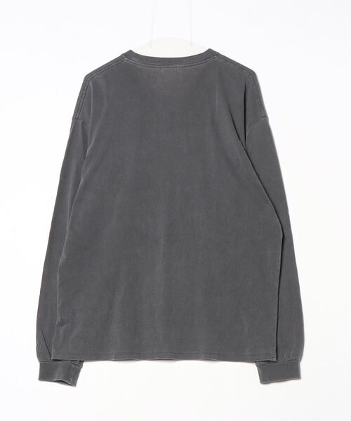 「MONO-MART」 長袖Tシャツ「retock'sコラボ」 M グレー メンズ