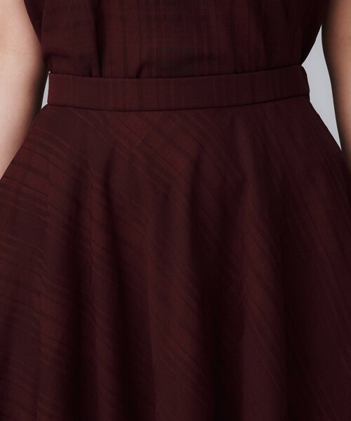 新品【5号】茶チェック スカートスーツ 新品【5号】茶チェック スカートスーツ