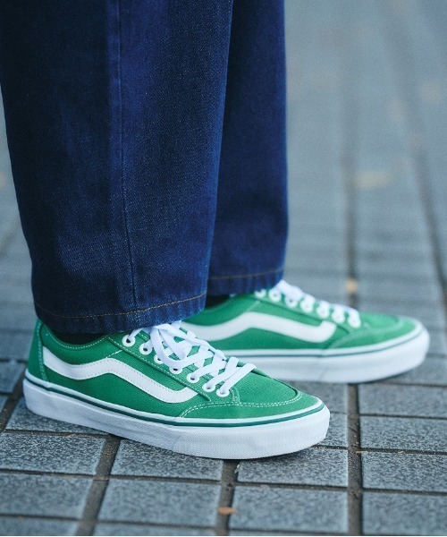 VANS（ヴァンズ） ローカットスニーカー 5 グリーン メンズ : ZOZOTOWN