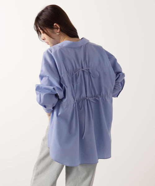 todayful 2018SS バックリボンブラウス バックリボンフリルフレアブラウス [C4089] - レディースファッション