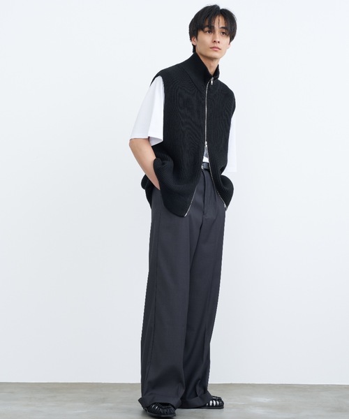 SINSS 「SINSS」 スラックス SMALL ブラック メンズ : ZOZOTOWN