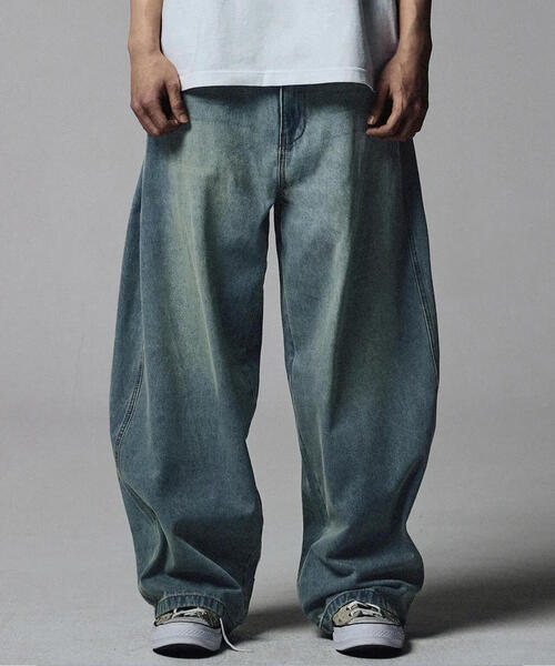 NOT4NERD ワイドパンツ ジーンズ NOT4NERD/ノットフォーナード/Linen 