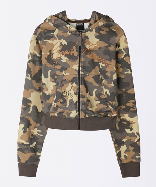 SCULPTOR（スカルプター） パーカー Karma Hooded Zip-Up レディース