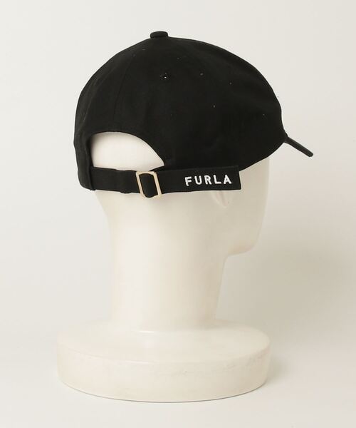 「FURLA」 キャップ FREE ブラック レディース_画像2