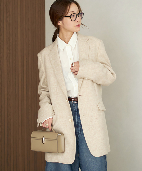 plage Big Tailored ジャケット38　美品 Plage - 未使用☆Plage Big Tailored ジャケットの通販 by 断捨