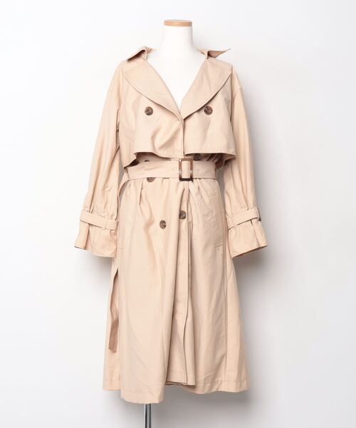 ジルスチュアートのコート JILL by JILL STUART｜シャギー・ツィード素材バリエーションミドル丈