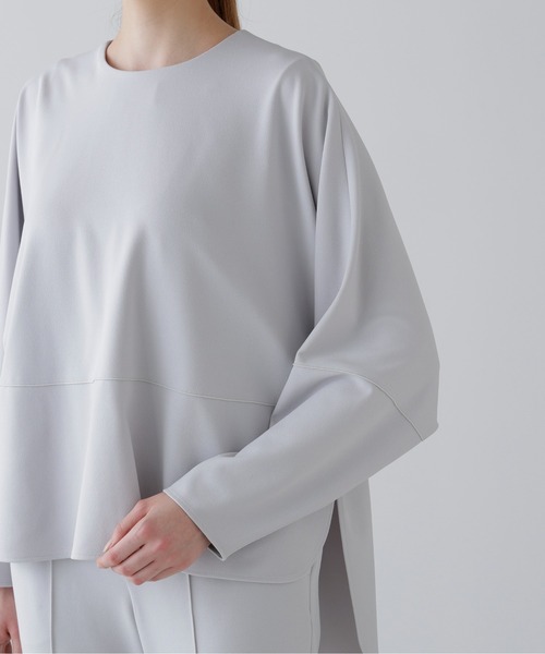 ADORE（アドーア） tシャツ ジョーゼットジャージープルオーバー