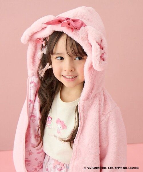 ANY（エニィ） tシャツ 「マイメロディ＆クロミ×ANY KIDS」長袖Tシャツ