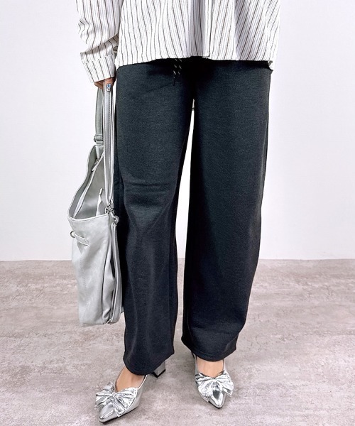 CLOTHY スウェットパンツ ジャージ 「あったか裏ボアシリーズ」裏ボア