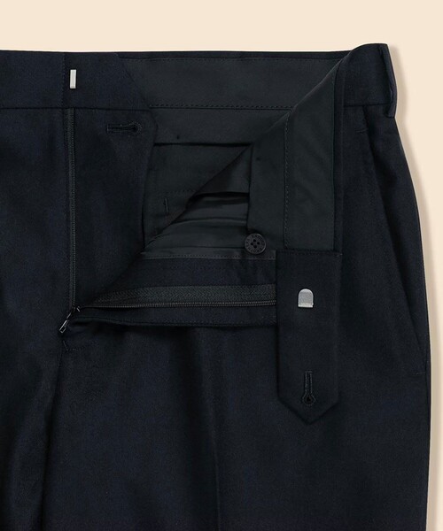 セレモニースーツ セットアップ ウール/カシミヤ　フランネル　シングル２釦スーツ　Classic メンズの画像