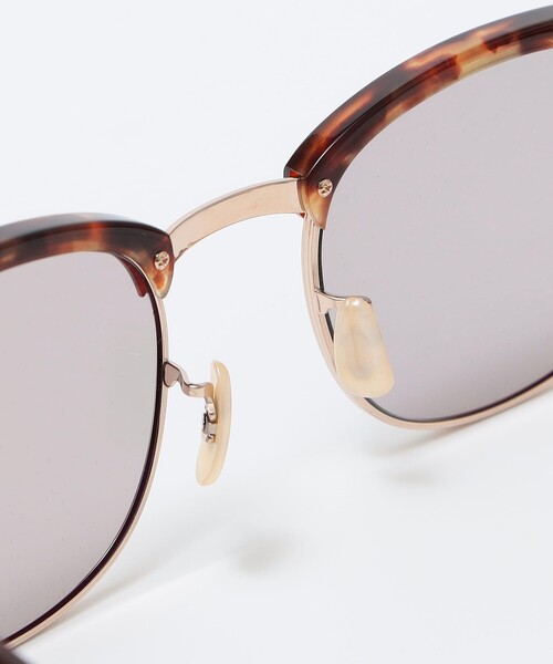 値下　新品未使用　heyep バーガンディ サングラス Sabae Japan SHIPS（シップス） サングラス SHIPS: BROW SUNGLASSES SABAE メンズ