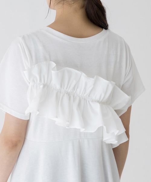 「INCEDE」 半袖カットソー 4L ブラック レディース_画像4