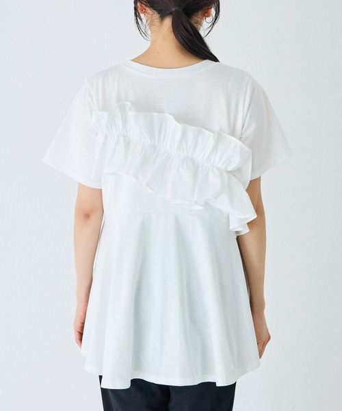 「INCEDE」 半袖カットソー 4L ブラック レディース_画像7