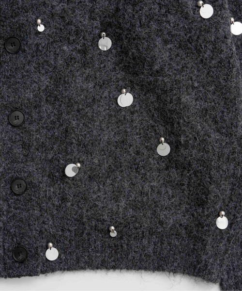 MAISON SPECIAL（メゾンスペシャル） カーディガン Spangle Knit