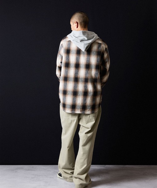 NUMBER (N)INE（ナンバーナイン） シャツ COTTON OMBRE PLAID FLANNEL