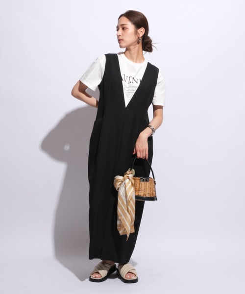 Mystrada ノースリーブ ワンピース Mystrada ワンピース 「Mystrada」 ノースリーブワンピース 36
