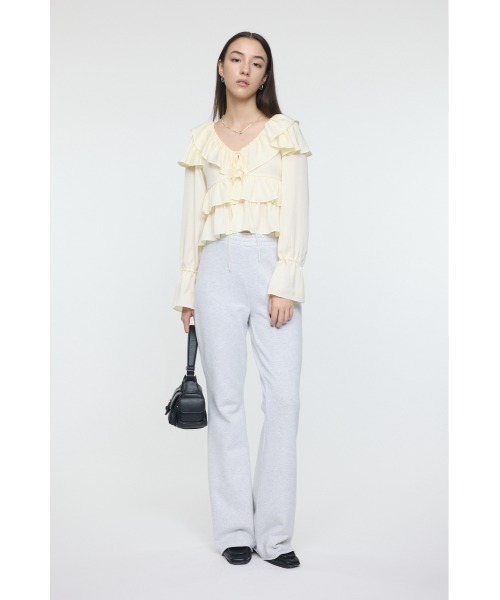 MOUSSY（マウジー） ブラウス シャツ PETAL ブラウス レディース